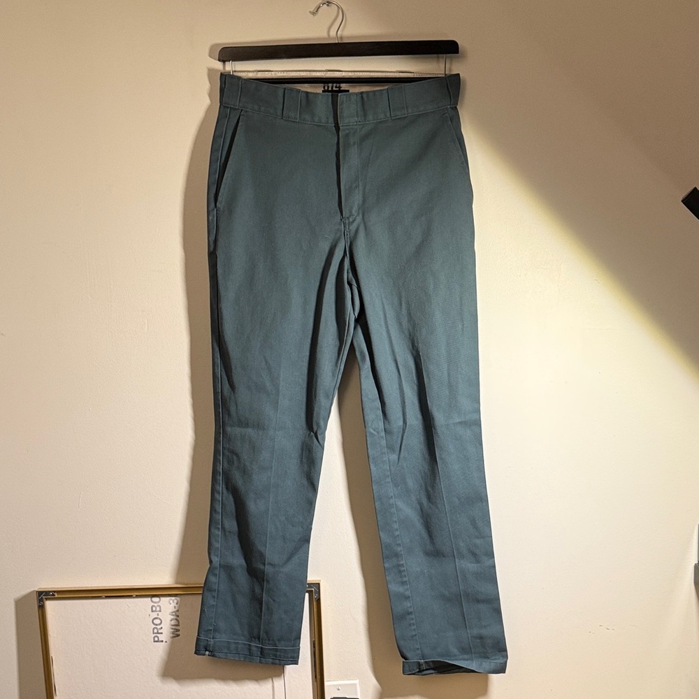 Dickies Men's Blue 874 Work Pants Light Blue